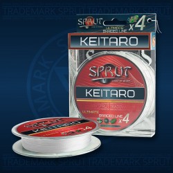 Шнур Sprut KEITARO Ultimate Braided Line x4 (140m/Crystal White/0,12mm/9,1kg)
