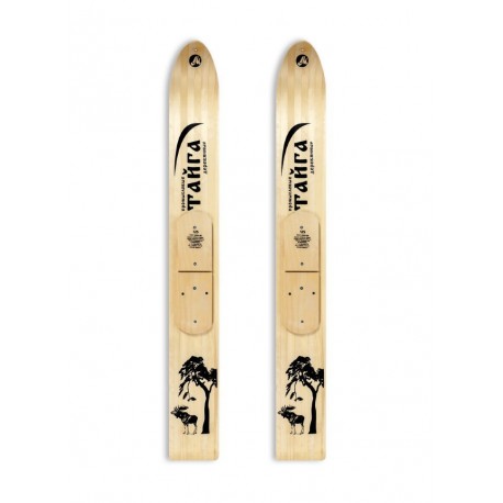 Лыжи Маяк Тайга (деревянные/90см)