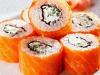 Саке суши с лососем