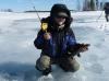 Зимняя рыбалка на севере Карелии  в Топозере и Пяозере