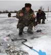 Зимняя рыбалка в озере Неро